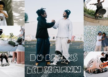 Matheus Du Bronks a Daniel Ledermann v zabitém partu "United"