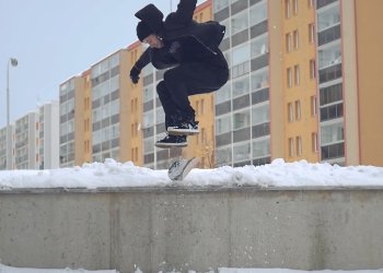 Honza Malý vydal kratší part ze snowskatu