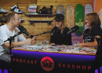 Klára s Klárou jako dámská návštěva v podcastu Sk8shopu