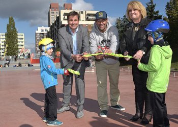 Report z otvíračky skateparku v Praze na Lužinách