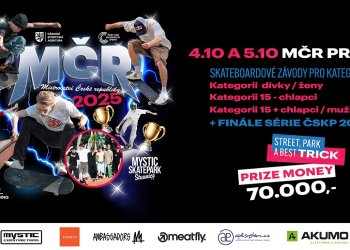 Mistrovství ČR ve skateboardingu 2025 klepe na dveře