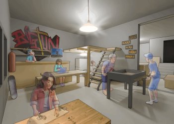 Skejtová garáž potřebuje vaši pomoc